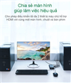 Bộ chuyển đổi 2 máy tính dùng 1 màn hình HDMI - Auto 2 USB KVM Switch chính hãng Ugreen 50744