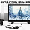 Bộ chuyển đổi HDMI to SDI cho camera hỗ trợ 1080p Ugreen 40966 cao cấp