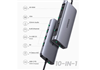 Bộ chuyển đổi USB C to HDMI + VGA + LAN 1Gbps + Hub USB3.0 + SD/TF + Audio Ugreen 80133 cao cấp