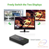 Bộ chuyển tín hiệu 2 CPU dùng 1 Màn hình KVM Switch USB Chính hãng Ugreen 30357 cao cấp