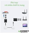 Bộ phân luồng tín hiệu IPTV và LAN RJ45 2 vào 1 chính hãng Ugreen 50923 cao cấp