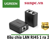 Bộ phân luồng tín hiệu IPTV và LAN RJ45 2 vào 1 chính hãng Ugreen 50923 cao cấp