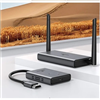 Bộ phát nhận tín hiệu HDMI+VGA không dây 50m 1080p@60hz sóng 5Ghz Ugreen 50633A cao cấp (vỏ nhôm)