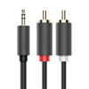 Cáp audio 1 ra 2 RCA (hoa sen) 2M Ugreen 10510 chính hãng