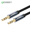 Cáp audio 3.5mm dài 3m dây bọc dù đầu bọc hợp kim Ugreen 10688 cao cấp