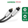 Cáp audio quang (Toslink, Optical) 1,5m Chính hãng Ugreen 10542 vỏ nhôm