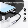 Cáp chuyển đổi âm thanh USB Type-C ra 3.5mm có chip DAC Ugreen 80154 cao cấp (Xám)