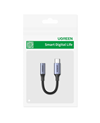 Cáp chuyển đổi âm thanh USB Type-C ra 3.5mm có chip DAC Ugreen 80154 cao cấp (Xám)