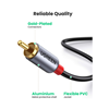 Cáp chuyển đổi âm thanh USB Type-C sang 2 RCA dài 1,5M Ugreen 20193 cao cấp (DAC)