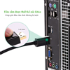 Cáp chuyển đổi Displayport to Displayport dài 5m 2K*4K@30Hz 28AWG Ugreen 10213 cao cấp
