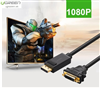 Cáp chuyển đổi Displayport to DVI 24+5 âm chính hãng Ugreen 20405 cao cấp