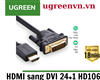 Cáp chuyển đổi HDMI to DVI 24+1 dài 1,5m Ugreen 11150 Cao cấp