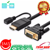 Cáp chuyển đổi HDMI to VGA 1,5m hỗ trợ nguồn chính hãng Ugreen 30449 cao cấp