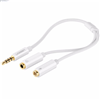 Cáp chuyển đổi tai nghe 3.5mm ra Mic & Loa riêng Ugreen 10789 mạ vàng