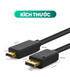 Cáp Displayport 1.2 to HDMI dài 5m hỗ trợ 4K*2K Ugreen 10204 cao cấp