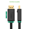 Cáp Displayport 2 đầu dương 1,5M hỗ trợ 2K*4K@60Hz 28AWG Ugreen 10245 cao cấp