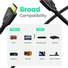 Cáp HDMI 2.0 dài 3m hỗ trợ 4K@60Hz Ugreen 40411 cao cấp