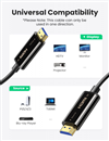Cáp HDMI 2.1 sợi quang 15m hỗ trợ 8K/60Hz, 4K/120Hz chính hãng Ugreen 80407 cao cấp