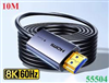 Cáp HDMI 2.1 sợi quang AOC dài 10m Ugreen 55504/HD183 hỗ trợ 8K@60Hz cao cấp