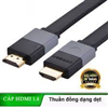 Cáp HDMI dẹt vỏ nhựa 1M trợ 3D 4K Ugreen 30108 Chính hãng