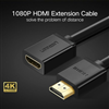 Cáp HDMI nối dài 2M hỗ trợ 4K 2K chính hãng Ugreen 10142