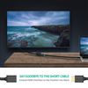 Cáp HDMI nối dài 2M hỗ trợ 4K 2K chính hãng Ugreen 10142