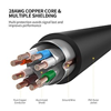 Cáp mạng đúc sẵn Cat7 F/FTP dài 5m tròn Ugreen 11271 cao cấp