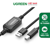 Cáp máy in USB 15m chính hãng Ugreen 10362 có IC khuếch đại