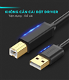 Cáp máy in USB 2.0 dài 2m Ugreen 20847 cao cấp
