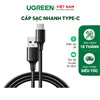 Cáp sạc, dữ liệu USB Type-A 2.0 sang USB Type-C dài 1M Ugreen 60116 cao cấp
