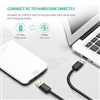 Cáp USB 3.0 hai đầu đực dài 2m chính hãng Ugreen 10371 cao cấp