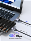 Cáp USB C to USB 2.0 dài 1m chính hãng Ugreen 60126 cao cấp
