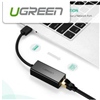 Cáp USB to Lan 2.0 cho Macbook, pc, laptop hỗ trợ Ethernet 10/100 Mbps chính hãng Ugreen 20254