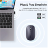 Chuột Máy Tính Bluetooth Ugreen 25159 - Hỗ Trợ Kết Nối USB 2.4G