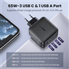 Củ sạc nhanh 100W GaN Nexode 4 cổng, 3 USB Type-C và 1 USB Type-A Hỗ trợ QC4+, PD3.0 Ugreen 40737