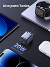 Củ sạc nhanh 20W 1 cổng USB Type-C Hỗ trợ QC4+, PD3.0 Ugreen 90902 cao cấp (US Gập)