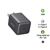 Củ sạc nhanh GaN Nexode Mini 20W 1C1A Ugreen 55533/X514 cao cấp (US Plug)