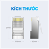 Đầu bấm mạng RJ45 cat 6 bọc nhôm 10c/túi chính hãng Ugreen 20333 cao cấp