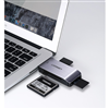Đầu đọc thẻ USB 3.0 hỗ trợ SD/TF/CF/MS chính hãng Ugreen 50541 cao cấp