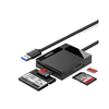 Đầu đọc thẻ USB 3.0 hỗ trợ SD/TF chính hãng Ugreen 20250 cao cấp