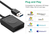 Đầu đọc thẻ USB 3.0 hỗ trợ SD/TF chính hãng Ugreen 20250 cao cấp
