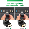 Đầu nối HDMI vuông góc 90 độ Ugreen 20109 (bẻ xuống)