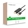 Dây data USB 2.0 (Data Link) truyền dữ liệu giữa các máy tính dài UGREEN 20233