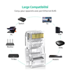 Hạt mạng RJ45 Cat5e 100c/túi chính hãng Ugreen 50246 cao cấp