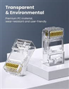 Hạt mạng RJ45 Cat5e 100c/túi chính hãng Ugreen 50246 cao cấp
