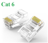 Hạt mạng RJ45 cat6 Ugreen 50960 ( hộp=100 cái) mạ vàng