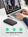 Hộp đựng ổ cứng 2.5 inch SSD HDD chuẩn SATA hỗ trợ ổ cứng lên đến 6TB 50743
