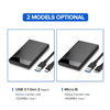 Hộp đựng ổ cứng 2,5 inch USB 3.0 chính hãng Ugreen 30847 cao cấp