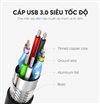 Hộp đựng ổ cứng 3,5 inch Sata/ USB 3.0 hỗ trợ 16TB Ugreen 50423 cao cấp