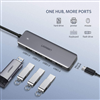 Hub chia 4 cổng USB 3.0 hỗ trợ cấp nguồn Micro USB chính hãng Ugreen 50985 cao cấp